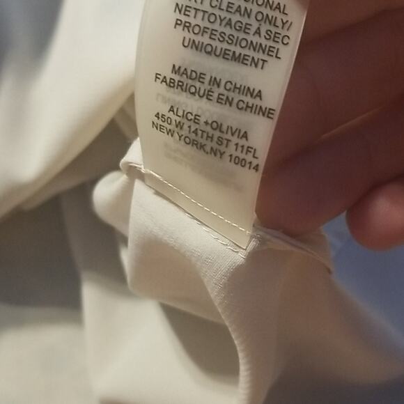 Alice & Olivia Leopard Print Drape Back Mini Dress Size XS - Picture 7 of 7